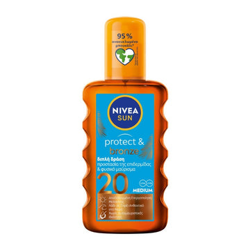 Nivea Protect & Bronze Λάδι Ενεργοποίησης Μαυρίσματος SPF 20 200ml